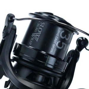 Mulineta Daiwa Crosscast 35SCW 5000LD QD – Big Pit cu SCW, Quick Drag și frână puternică pentru pescuit la distanță mare