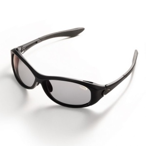 Ochelari polarizati Tiemco Sight Master Rotondo Matte Black SWR Super Light Gray
