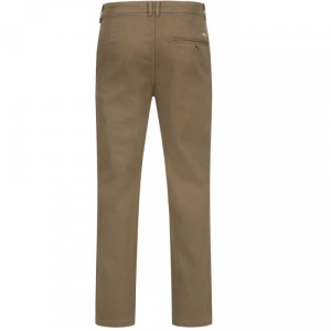 Pantaloni Blaser Denim Stretch-Chino Tom Dark Olive, croială chino modernă, material elastic cu bumbac, confort ridicat pentru activități outdoor și utilizare casual.