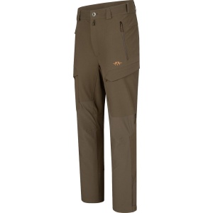 Pantaloni de vânătoare pentru bărbați Blaser Charger Dark Brown respirabili și hidrofugi.
