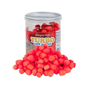 Pelete Benzar Mix Turbo Soft Long Life 6–12mm – momeală de cârlig semi-moale, rezistentă, cu eliberare rapidă a aromei, ideală pentru feeder și method feeder.