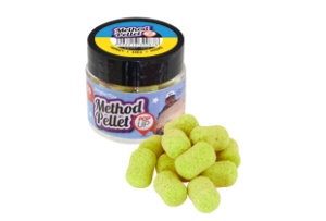 Pelete flotante Benzar Pop Up Method Pellet – dumbell-uri intens aromate pentru monturi method feeder, ideale pentru prezentări echilibrate și pescuit selectiv la crap