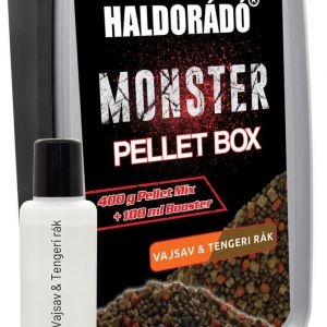 Pelete Haldorado Monster Pellet Box 400g + 100ml - Img 4