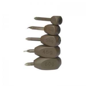 Plumb Daiwa N'Zon Inline Swivel Bomb 2buc - Img 2