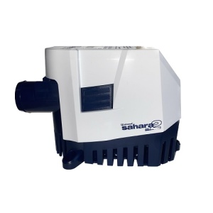 Pompă Santină Automată Attwood Sahara MK2 S800 – Model 5508-2 cu ștuț integrat de 19mm, tehnologie X-Air™ și senzor automat SteadySwitch™ pentru siguranță marină totală.