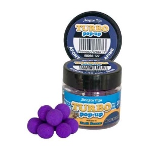 Pop Up Benzar Mix Turbo 10mm – pop-up-uri flotante, aromă intensă și granulație fină, ideale pentru snowman și prezentări deasupra substratului la crap