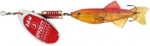 Rotativa DAM Effzett Minnow 13g Red Glitter