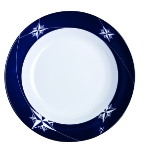 Set 6 Boluri Antialunecare 19cm Northwind Marine Business, Melamină Incasabilă