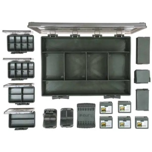 Set Cutii Pentru Accesorii Fox F-Box Deluxe Large Single