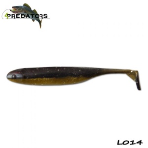 Shad 4Predators Finesse Impact 10cm Dark - Gold