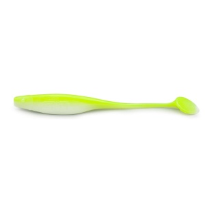Shad Fast Strike Huky - Kuky 11.5cm 4.3g 10buc/plic WHITE NEON BACK