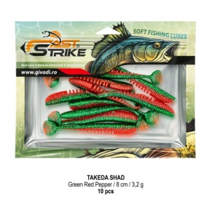 Shad Fast Strike Takeda 8cm 10buc plic - Img 2