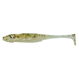 Shad Gunki Soft Bait Whiz 12.5cm Brown Sugar Green Red Flake