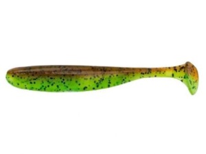 Shad Keitech Easy Shiner Green Pumpkin/Chartreuse 401 8.9cm 7buc plic - Img 1