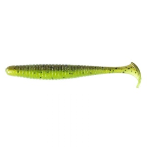 Shad Noike Smokin Swimmer 7.6cm 2.5g Green Pumpkin Chart