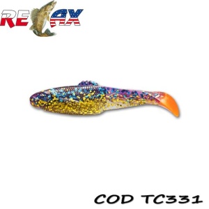 Shad Relax Diamond Tricolor 7.5cm 10buc/plic TC331