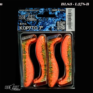 Shad Relax Kopyto Laminat Blister 7.5cm 7g 4buc/plic L278