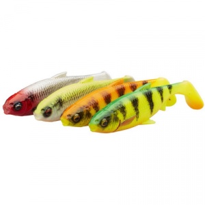 Shad Savage Gear 3D River Roach 10cm 10g Dark Water 4buc/plic