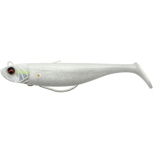 Shad Savage Gear Minnow Weedless 10cm 16g White Pearl Silver