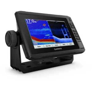 Garmin Echomap UHD 72CV chartplotter sonar de 7 inch cu traductor GT24 și ClearVü UHD pentru pescuit precis.