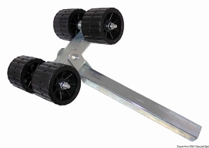 Suport brat lateral cu 4 role - profil 40mm / role 100mm
