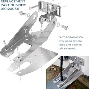 Garmin Transducer Spray Shield – montaj sub suport, reduce stropii la viteze mari, protecție și confort pentru navigație