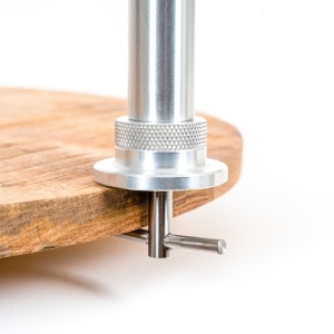 Suport lansete ponton din inox Benzar Mix Jetty, cu sistem de tensionare prin înșurubare, compatibil cu orice pichet și ideal pentru pescuit pe ponton.