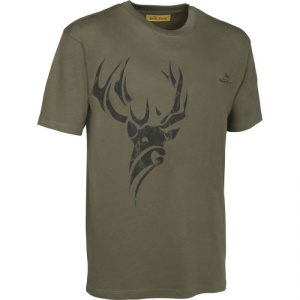 Tricou Verney-Carron Totem Cerf Kaki
