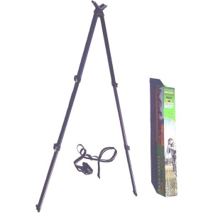Tripod Primos Hunting Pole Cat Steady Rest – stabilitate perfectă pentru tirul la distanță, reglabil între 61 și 157 cm.
