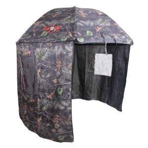 Umbrela cu Paravan Carp Zoom Camou 250cm