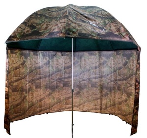 Umbrelă Delphin PVC Camo Cu Perete Lateral Extins 250cm