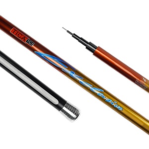 Vargă Tica Exclusive din Carbon 40T High Modulus, Acțiune Extra Stiff, Blank Ultra-Ușor și Senzitiv, Modele 6m – 8m