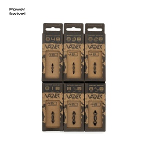 Vârtejuri profesionale pentru somn Vagner Power Swivel 8buc – Accesorii premium din oțel inoxidabil forjat cu tratament anticoroziune, disponibile în mărimi de la Nr.4 până la 2/0, cu rezistențe structurale cuprinse între 80kg și 300kg