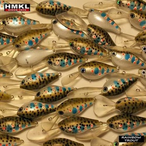 Vobler HMKL Crank 33DR Suspend (Custom Painted)Rainbow Trout