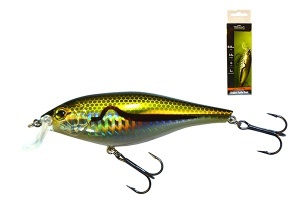 Vobler Wizard Shallow Rattle Shad Floating 8.8 cm / 14 g SG