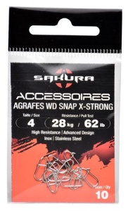 Agrafe Rapide Sakura WD Snap X-Strong Nickel 10buc - Img 3