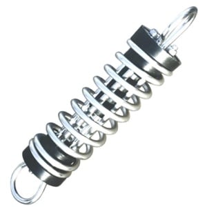 Amortizor Socuri Arc din Otel Inoxidabil cu Capace Anti-Scartait EVAL, Compensator Marin de Amarare, Modele Barci 10m - 15m (4t - 13t)