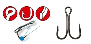 Ancora Dubla Gamakatsu DBL21 BL 5buc/plic Nr 8