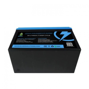 Baterie Elker LiFePO4 Lithium Battery 12v 100Ah Cu BMS Si LCD Indicator - Img 5