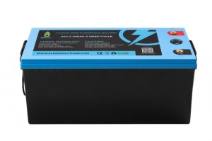 Baterie Elker LiFePO4 Lithium Battery 24v 200Ah Cu BMS Si LCD Indicator - Img 6