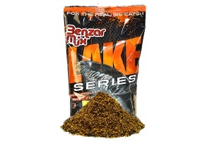 Benzar Mix Lake Series groundbait pentru pescuit la feeder si method, cu granulatie variata si atractie intensa pentru crap si caras.