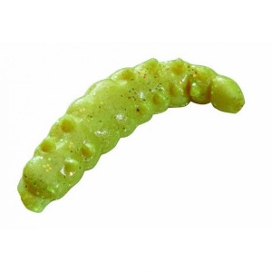 Berkley PowerBait Power Honey Worm 2.5cm Yellow with Scales