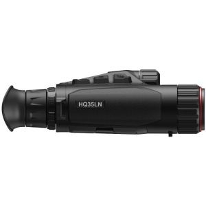 Binoclu Hikmicro Habrok HQ35LN – termoviziune + night vision, senzor 640×512, LRF 1000 m, obiectiv 35 mm, afişaj rotund, autonomie 6 ore.