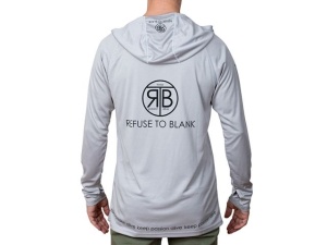 Bluza RTB UV Long Sleeve Hoodie UPF 50+ Light Grey - Img 3