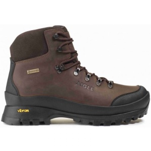 Bocanci Piele Aigle Muntagna GTX Maro - Img 2