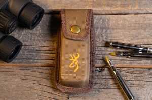 Briceag Browning Primal Kodiak 3 – Sistem cu 3 lame pliabile (Drop Point 89mm, Guthook, Fierăstrău), oțel inox și mâner cauciucat anti-alunecare