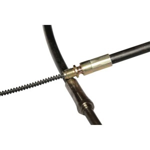 direcție mecanică Pretech Steerflex M58 pentru motoare de până la 55 CP – Linie de timonerie premium cu terminal din oțel inoxidabil, certificare A.B.Y.C. și compatibilitate universală cu casete Pretech, Uflex și Teleflex.