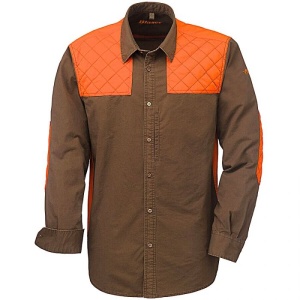 Camasa Blaser Twill Modern Brown/Orange