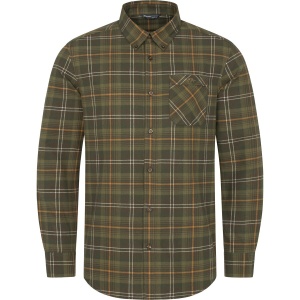 Cămașă de vânătoare din flanel bărbați Blaser Julian Green/Orange