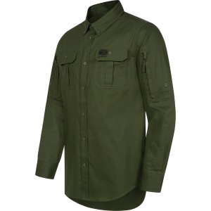 Cămașă Mauser Stalker Shirt, Matt Oliv, 100% Bumbac, 4 Buzunare